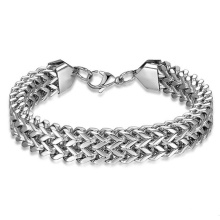 Does Not Fade Men's Bracelet Titanium Steel Personality Rock Stainless Steel Bracelet